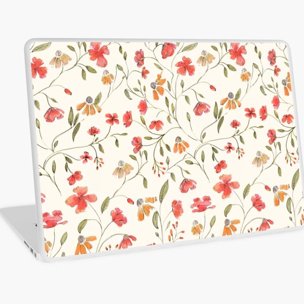 Floral laptop cover sale