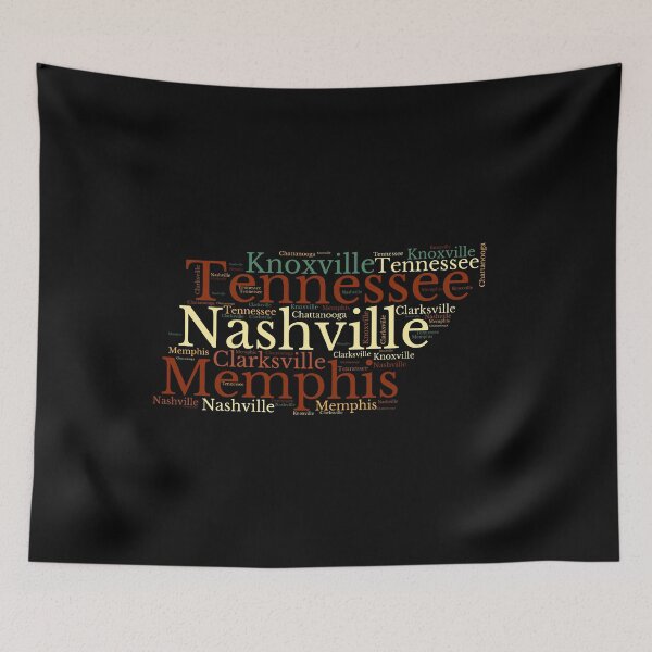 Item preview, Tennessee  Map and Cities designed and sold by labatchino10.