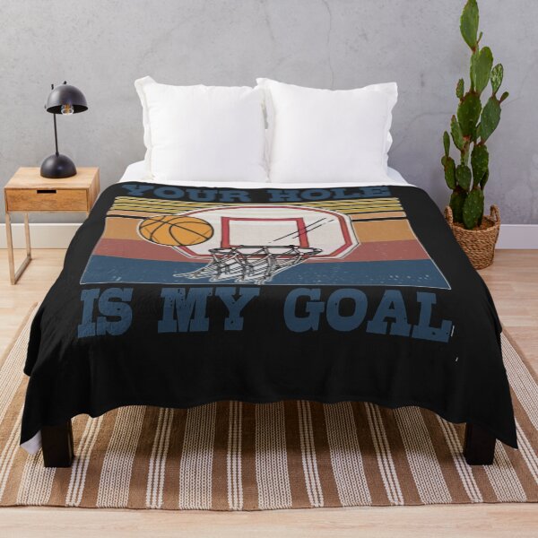 Item preview, Basketball Your Hole Is My Goal funny gifts designed and sold by KevinFuqua.