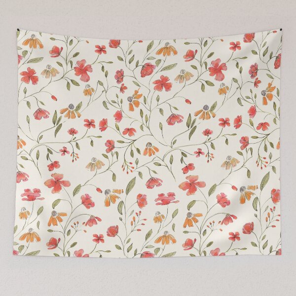 Item preview, Vintage floral print designed and sold by chotnelle.