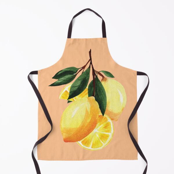 Item preview, Sweet and sour lemon branch watercolor botanical drawing designed and sold by pinkyfish1010.
