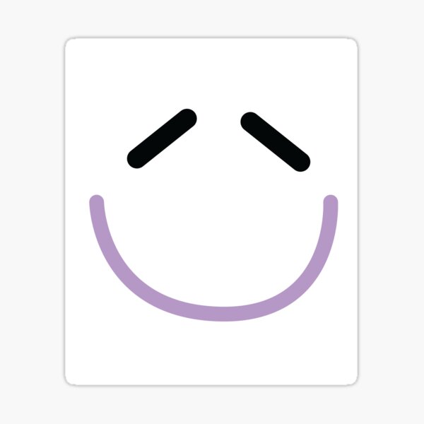 Innocent Emoji Head - Roblox