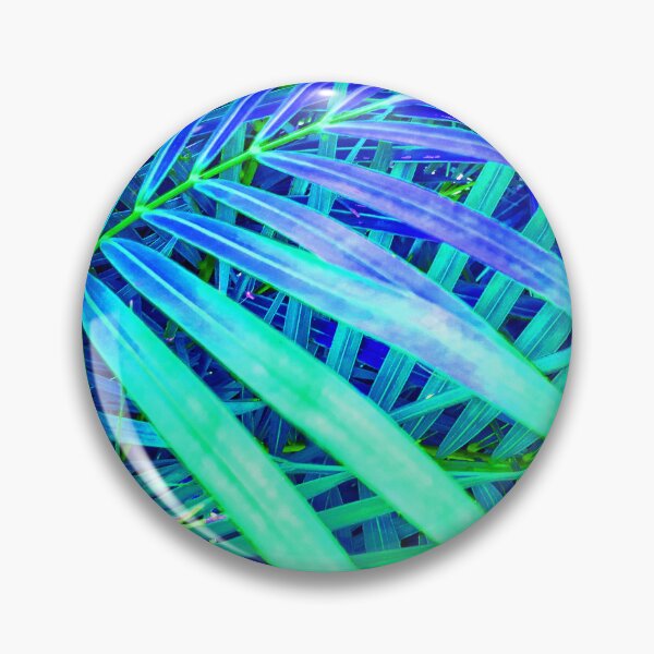 Item preview, Beachy Summer Vibes Beach House Décor Style Mystical Mix Colors Tropical Palm Fronds 3 of 4 designed and sold by Beachy.