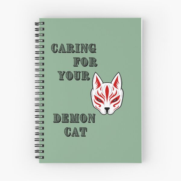 Item preview, caring for your demon cat essential t-shirt, t-shirts, evil cat essential t-shirts designed and sold by BLUE  bubble.