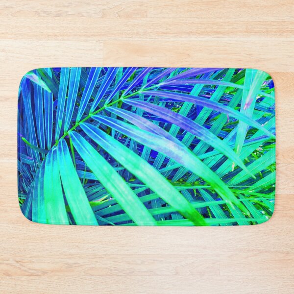 Item preview, Beachy Summer Vibes Beach House Décor Style Mystical Mix Colors Tropical Palm Fronds 3 of 4 designed and sold by Beachy.