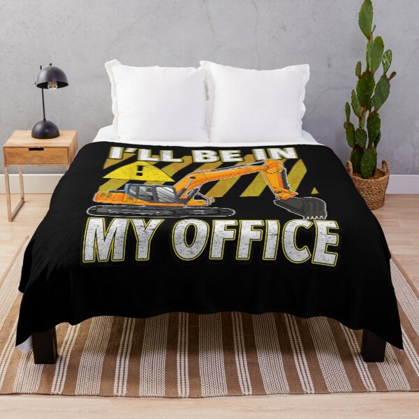 Item preview, I'll Be In My Office Excavator designed and sold by aumarian.