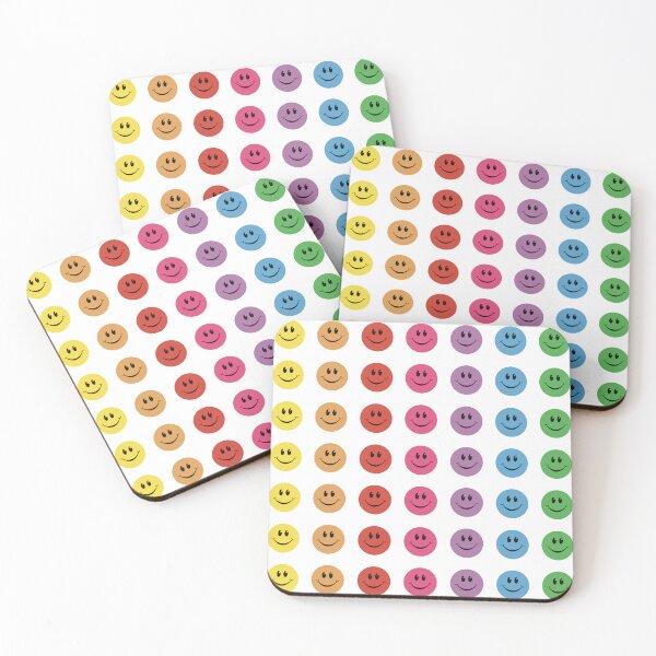Item preview, Rainbow smiley faces designed and sold by StuckandBlue.