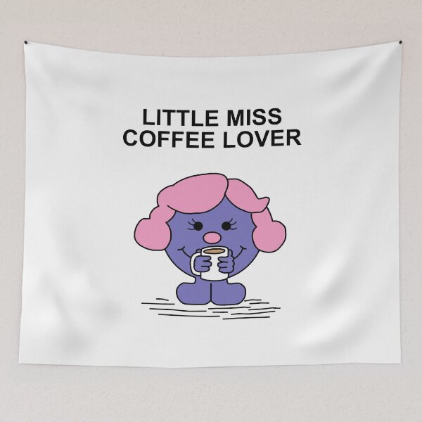 Item preview, Little Miss Coffee Lover designed and sold by Scat the cat.