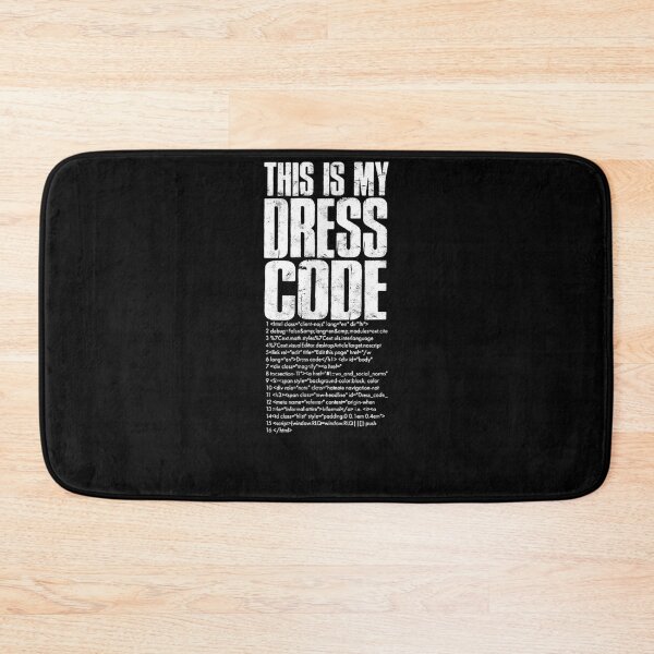 Item preview, This Is My Dress Code Software Developer  designed and sold by vergiebee.