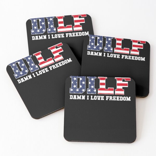 Item preview, Dilf Damn I Love Freedom  designed and sold by aumarian.