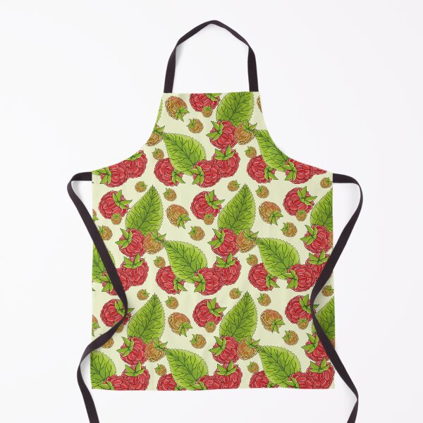 Item preview, Cute Raspberry And Leaves Seamless Pattern designed and sold by Ayesha Saleem.