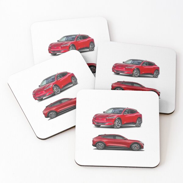 Item preview, Red Mustang Mach E GT designed and sold by PodiShawna.