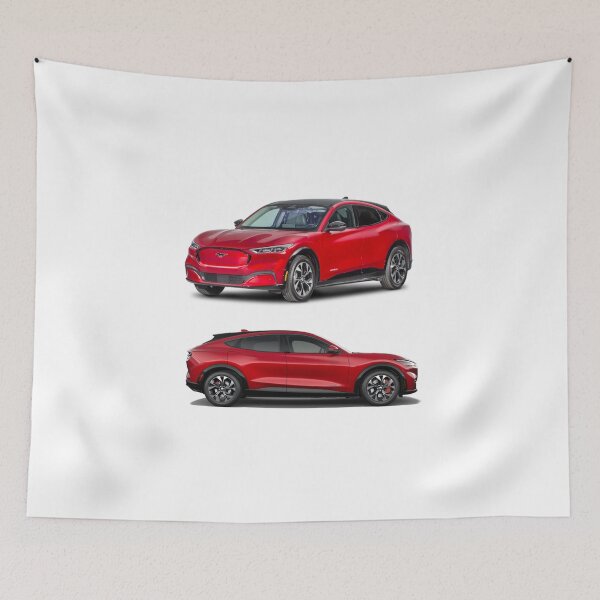 Item preview, Red Mustang Mach E GT designed and sold by PodiShawna.