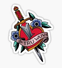 tru wuv Sticker