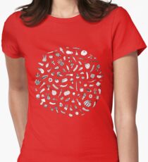 Vegetables - yellow - Women's Fitted T-Shirt