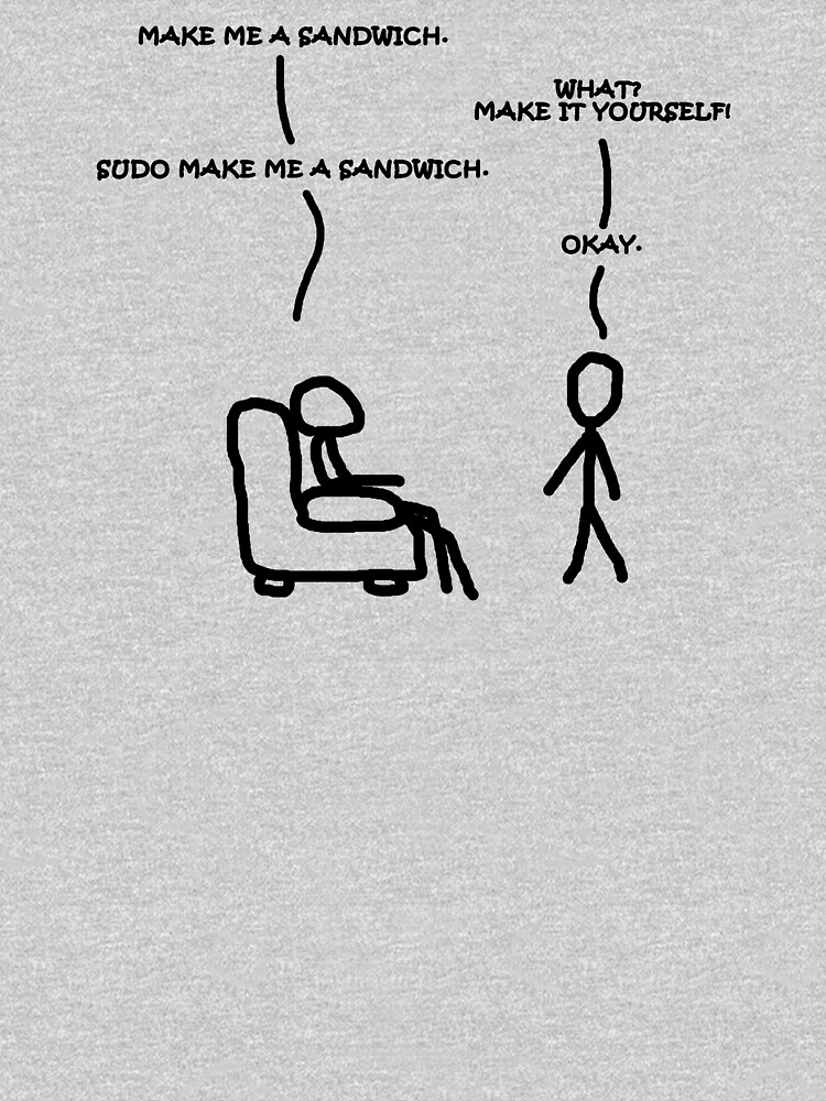 sudo make me a sandwich meaning