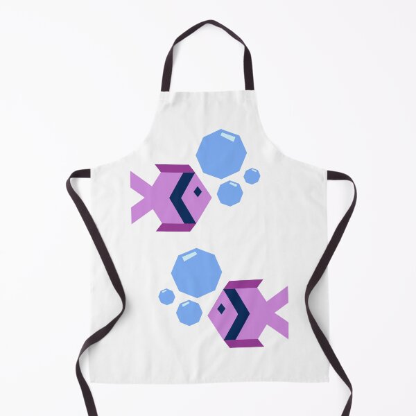 Item preview, Purple fish geometric design designed and sold by lizafaitho.