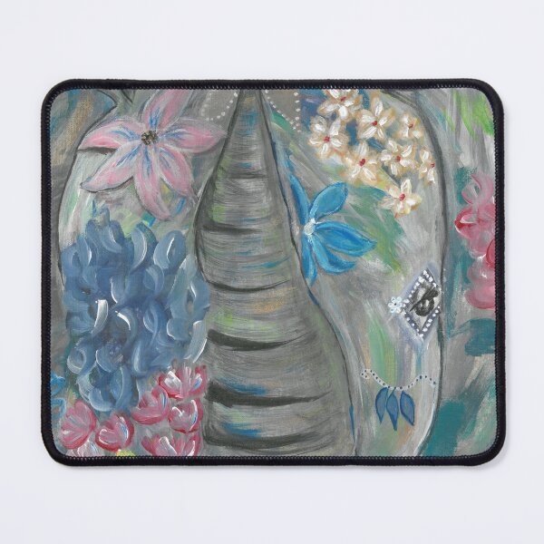 Item preview, Floral Rhino designed and sold by DaisyloveArt.