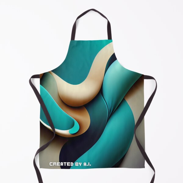 Item preview, Patterns in Teal Created by A.I. designed and sold by Created-by-AI.