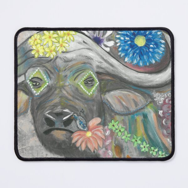 Item preview, Floral Buffalo designed and sold by DaisyloveArt.