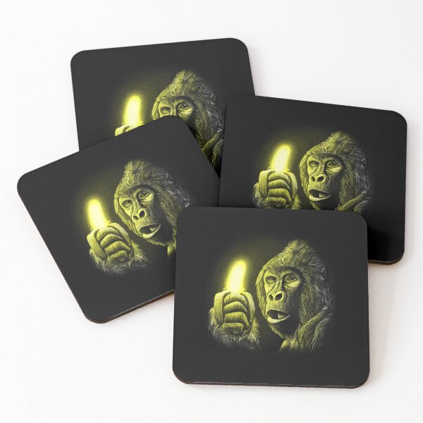 Item preview, Gorilla glowing banana designed and sold by DerSenat.