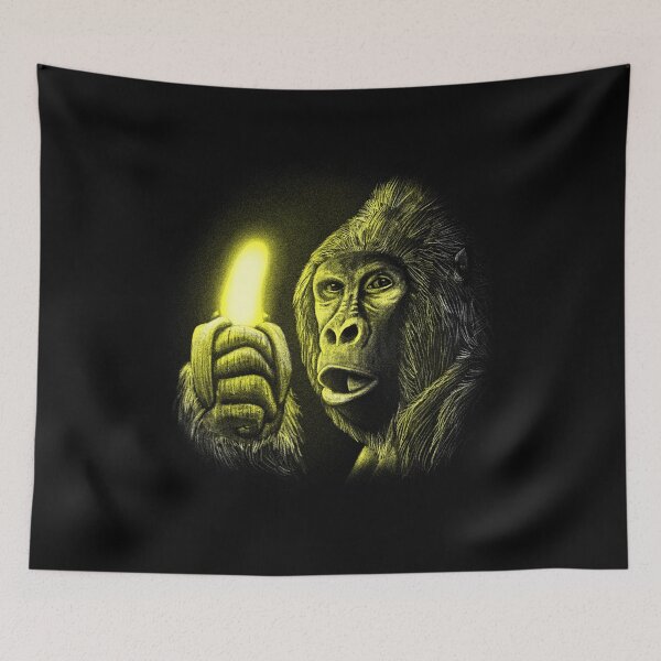 Item preview, Gorilla glowing banana designed and sold by DerSenat.