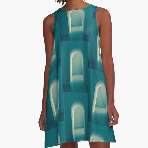 Luminous Doorway Multiple A-Line Dress