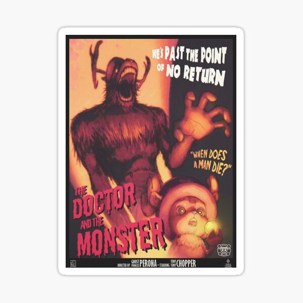 The Doctor & the Monster Sticker