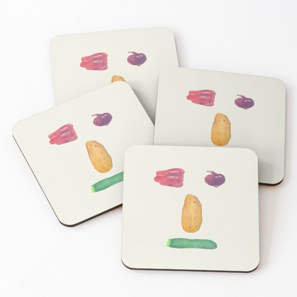 Item preview, Potato, Onion, Zucchini and Red Capsicum Drawings designed and sold by STHoganArtist.