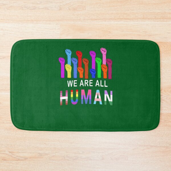 Item preview, Bemomo We Are All Hu Man Awesome 2020 LGBT Flag Birthday LGBTQ s 2020 Men Women black designed and sold by flynnoch.