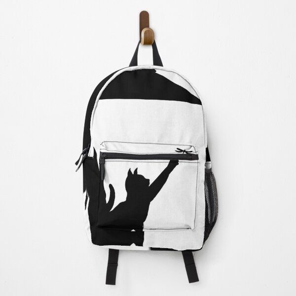 Item preview, Cat silhouette black and white designed and sold by studioMoSa.