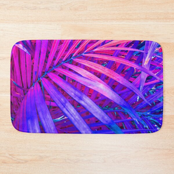 Item preview, Beachy Summer Vibes Beach House Décor Style Mystical Mix Colors Tropical Palm Fronds 4 of 4 designed and sold by Beachy.