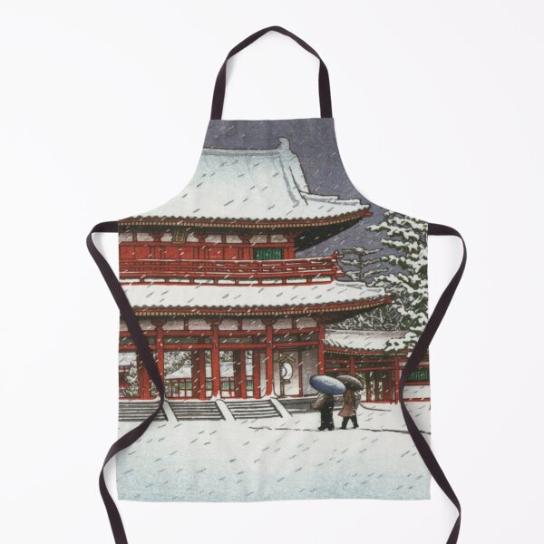 Item preview, Snow at Heian Shrine by Kawase Hasui designed and sold by Takeda-art.