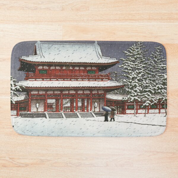 Item preview, Snow at Heian Shrine by Kawase Hasui designed and sold by Takeda-art.