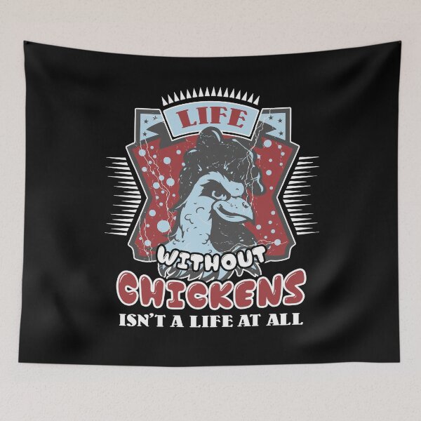 Item preview, Chicken - Life Without Chickens designed and sold by UnknownArtistt.