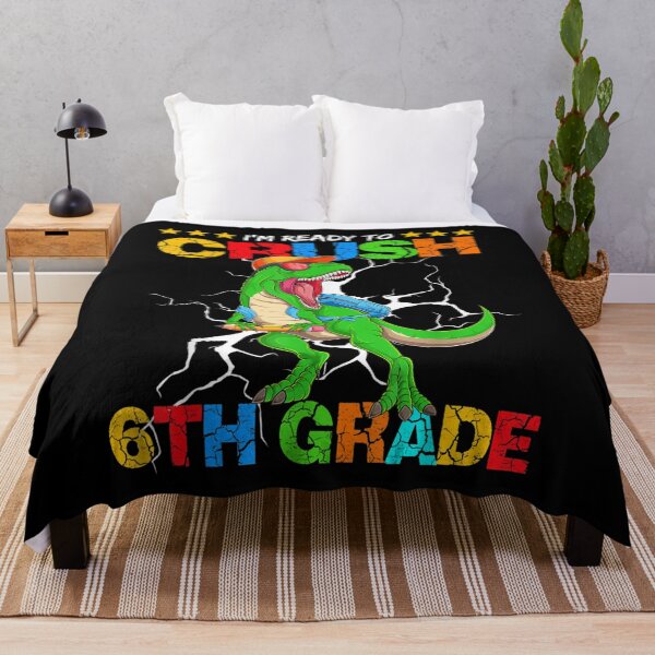 Item preview, I'm Ready To Crush 6th Grade T Rex Dinosaur Back To School  designed and sold by vergiebee.