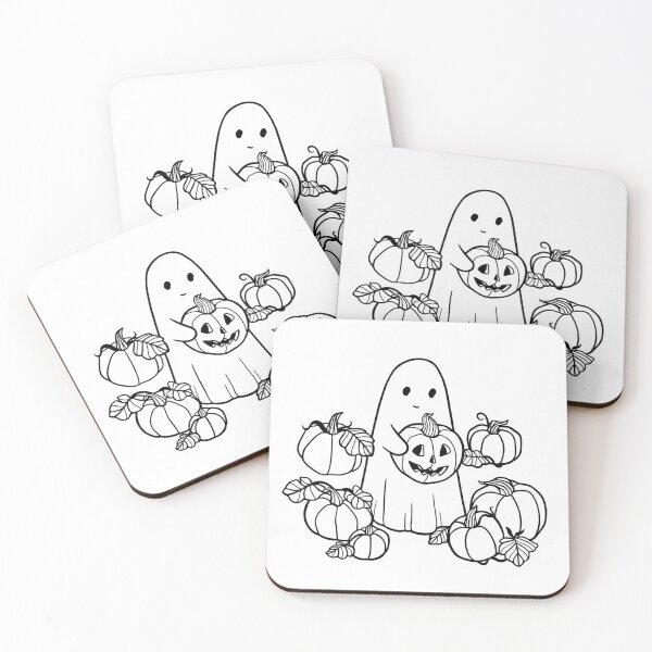 Item preview, Pumpkin patch ghost designed and sold by charlieroses.