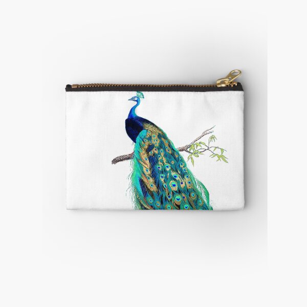 Item preview, Vintage Peacock, Blue+Gold designed and sold by PixDezines.