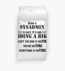 Being a SysAdmin Duvet Cover