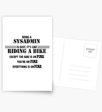 Being a SysAdmin Postcards