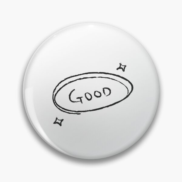Item preview, doodle text 'good'  designed and sold by Pinkbrushco.