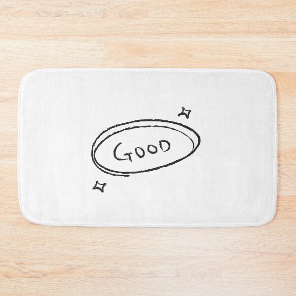 Item preview, doodle text 'good'  designed and sold by Pinkbrushco.