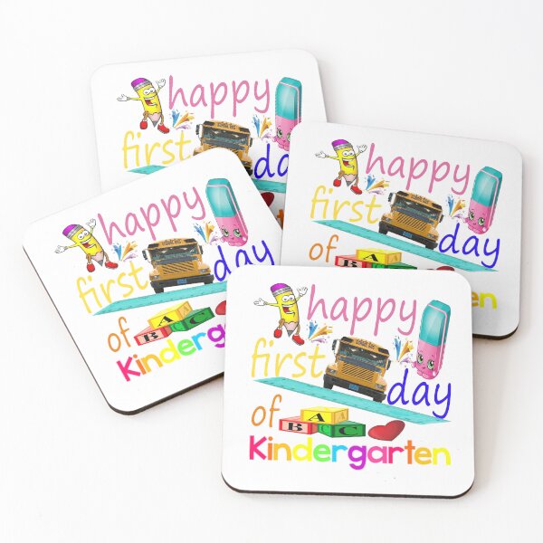 Item preview,   Funny Happy First Day of Kindergarten For Teacher or Kids designed and sold by Fashions-Gifts.