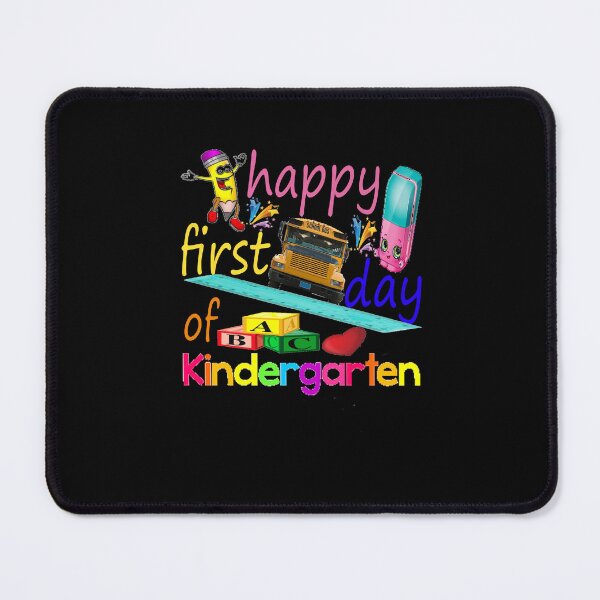 Item preview,   Funny Happy First Day of Kindergarten For Teacher or Kids designed and sold by Fashions-Gifts.