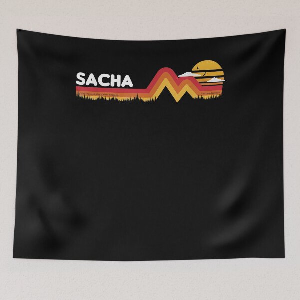 Item preview, Sacha Funny Retro Vintage Sunset Sacha 80s 90s  designed and sold by aumarian.