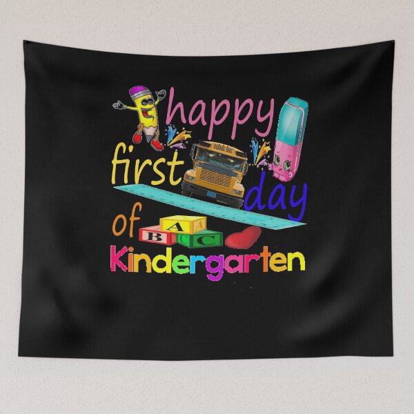 Item preview,   Funny Happy First Day of Kindergarten For Teacher or Kids designed and sold by Fashions-Gifts.