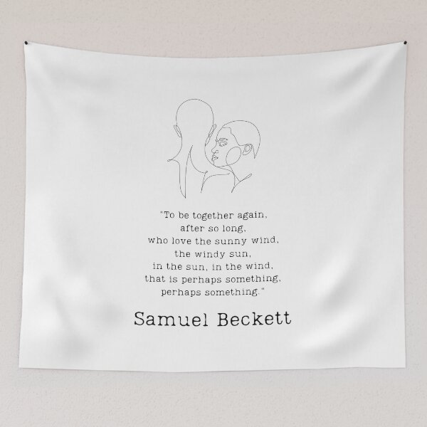 Item preview, "To be together again" - Samuel Beckett designed and sold by BookberryGarden.
