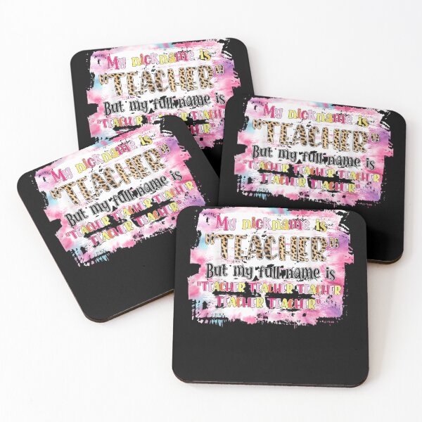 Item preview, My Nickname Is Teacher But Is My Full Is Is Teacher Teacher  designed and sold by aumarian.