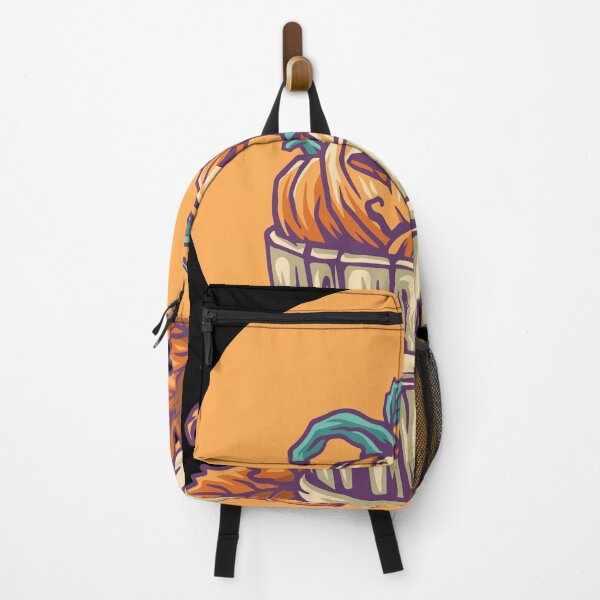 Item preview, Halloween Pumpkin In Bucket Illustration designed and sold by STR Graphs.