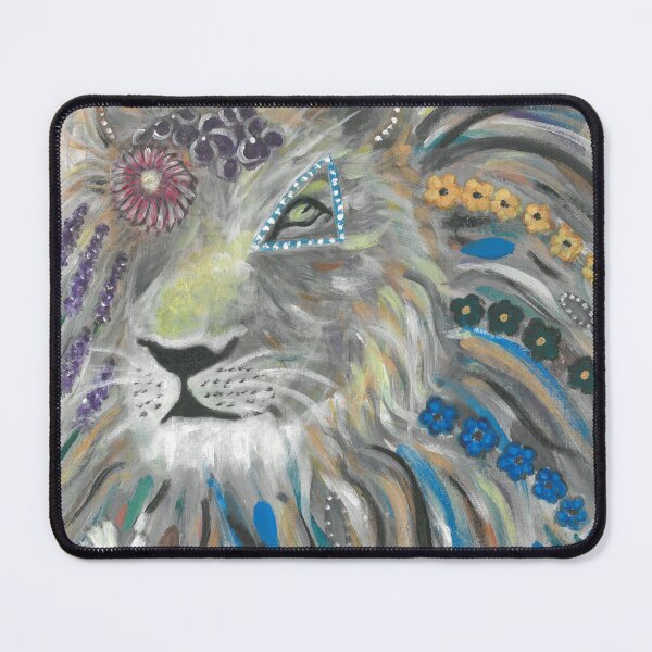 Item preview, Floral Lion  designed and sold by DaisyloveArt.